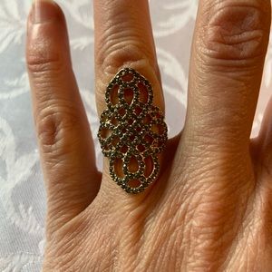 Stella & Dot Gold Statement Ring